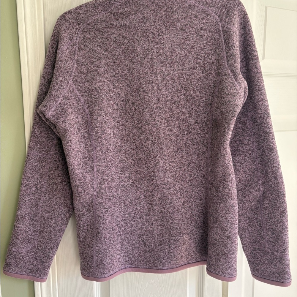 Patagonia Half-Zip Pullover Sweatshirt in Heathered Lavender - Picture 2 of 4